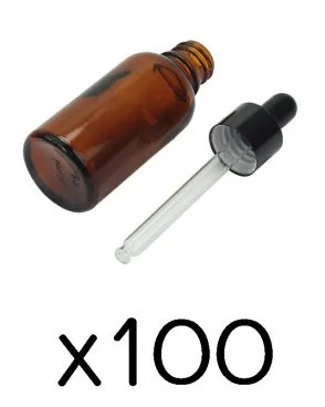 Flacons Pipettes 30ml (100 flacons)