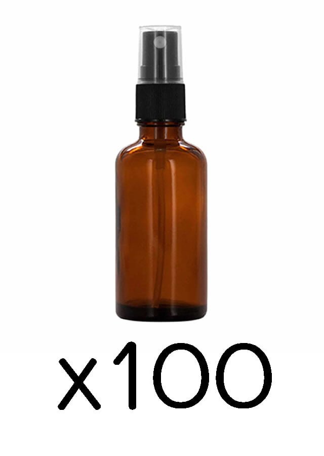 6 Flacons Spray Vides 30 Ml En Verre Ambré - Avec Entonnoirs, Pipettes, étiquettes, Pour Huiles Essentielles, Cosmétiques