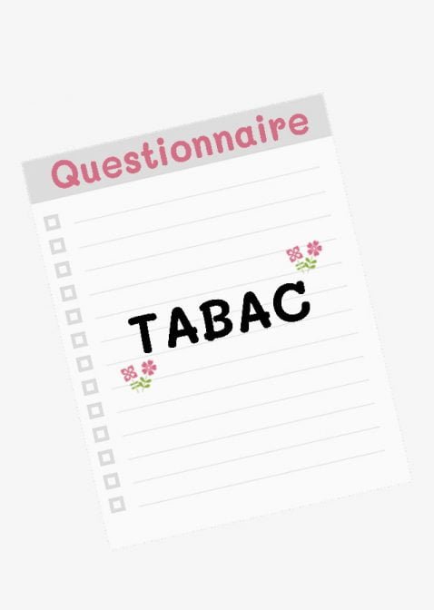 Questionnaire Tabac Fleurs de Bach